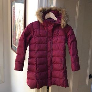 Girls Uniqlo puffer coat